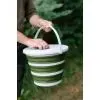 Відро складане Tribe Water Bucket Lid 10 л з кришкою olive (T-FJ-0050-olive) зображення 8
