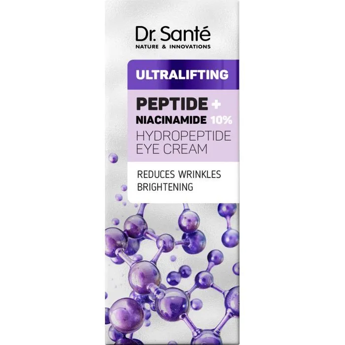 Крем для обличчя Dr. Sante Ultralifting Eye Cream Пептид + Ніацинамід 15 мл (4823015946820) зображення 2