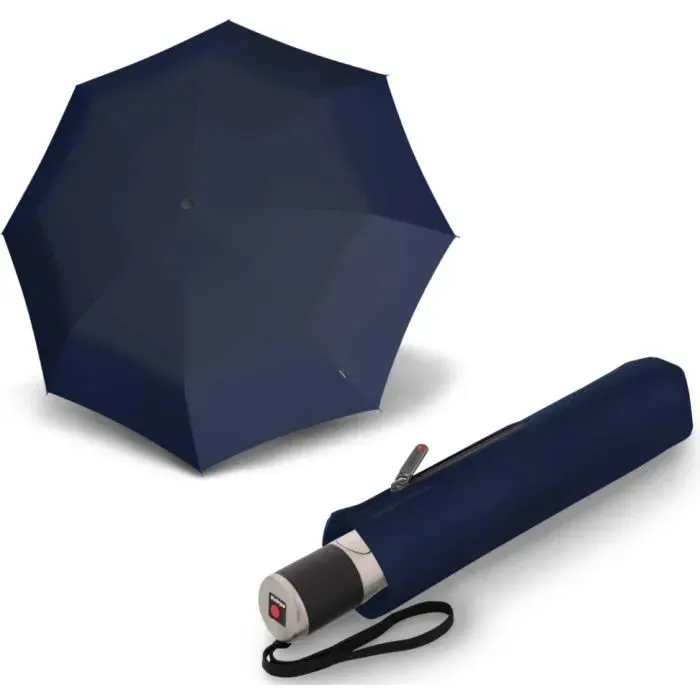 Зонт Knirps C.241 Chrome Matt Duomatic Navy автомат складана (8) изображение 2