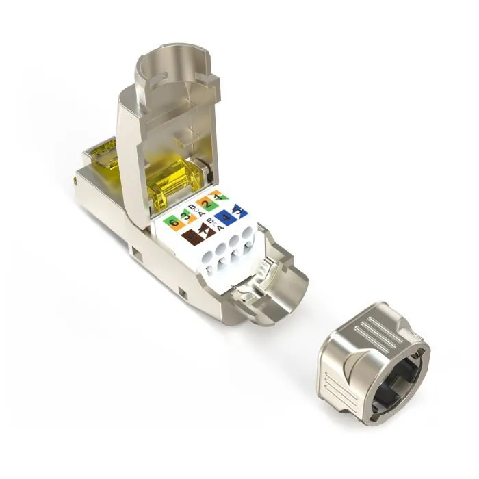 Конектор RJ45 cat.6A STP 8P8C, tool-free, 1pcs Digitus (DN-93638) зображення 5