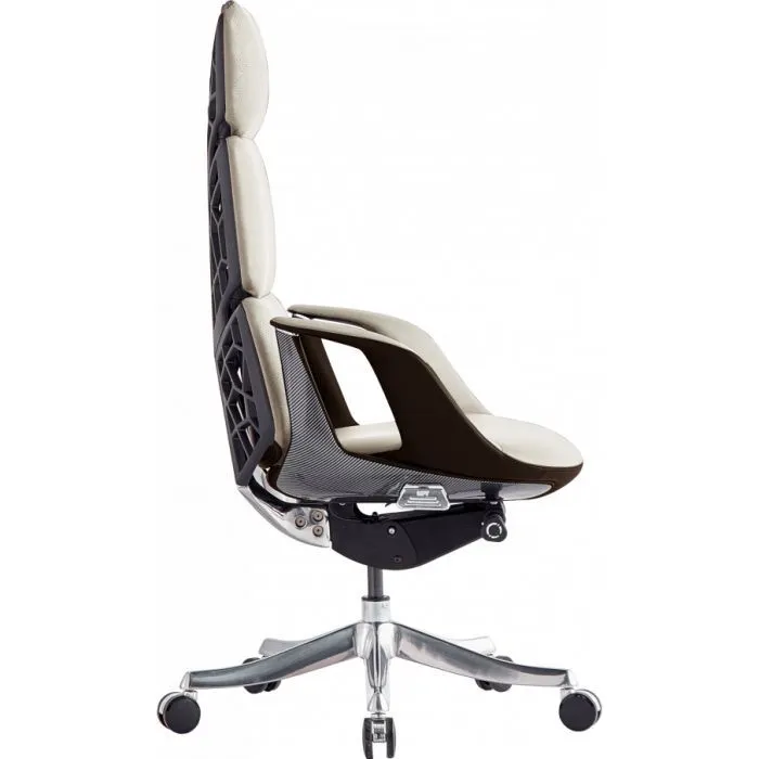 Офісне крісло GT Racer X-821 Beige/Brown (X-821 Spider Beige/Brown) зображення 3