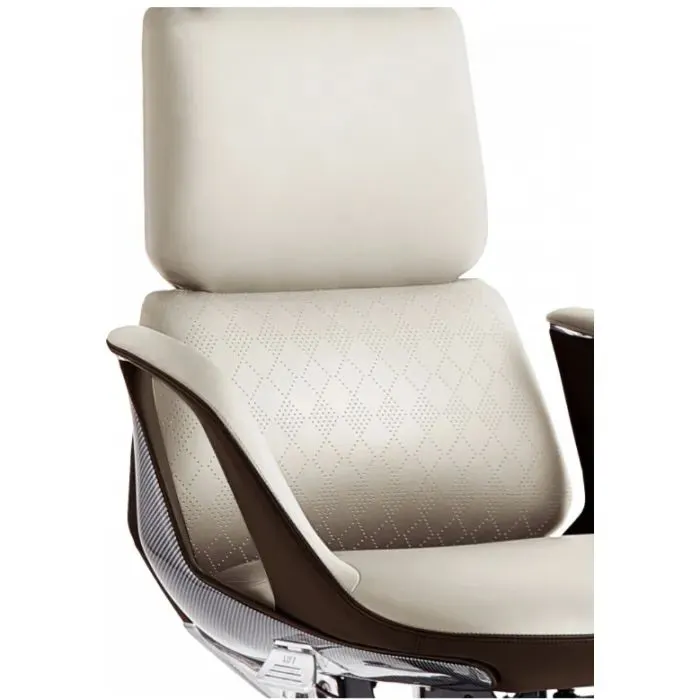 Офісне крісло GT Racer X-821 Beige/Brown (X-821 Spider Beige/Brown) зображення 6