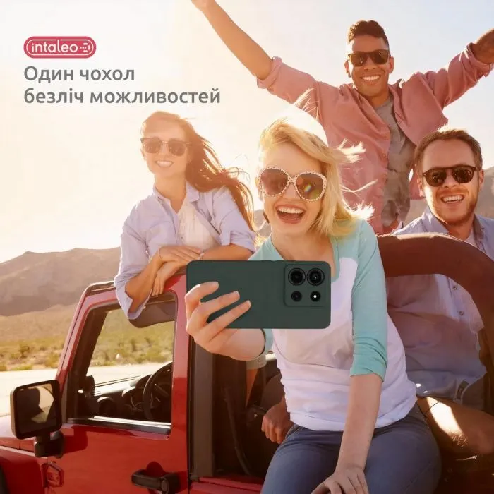 Чохол до мобільного телефона Intaleo SoftShell Moto G15/G15 Power Dark Green (1283126632341) зображення 6