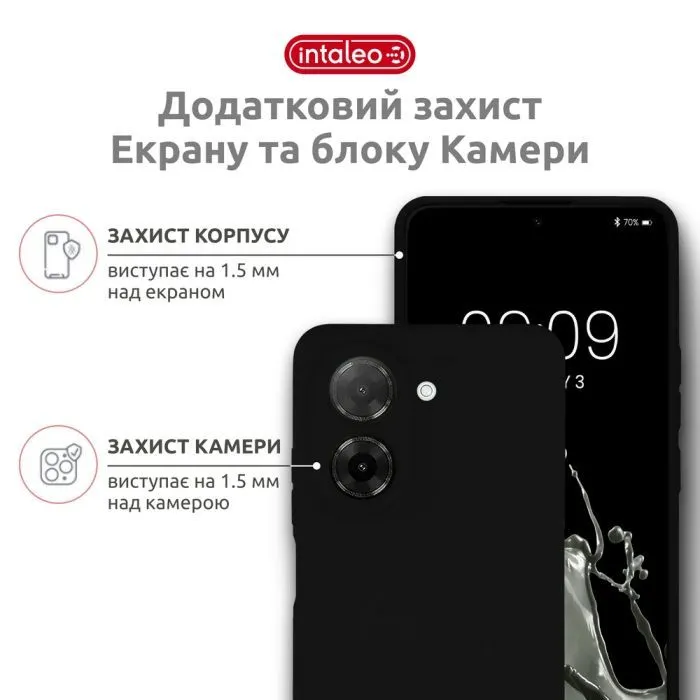 Чохол до мобільного телефона Intaleo SoftShell Xiaomi Redmi A5 Black (1283126631320) зображення 3