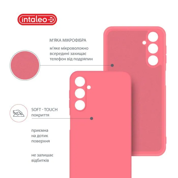 Чохол до мобільного телефона Intaleo Silicone Samsung Galaxy A24 Orange (1283126600074) зображення 5