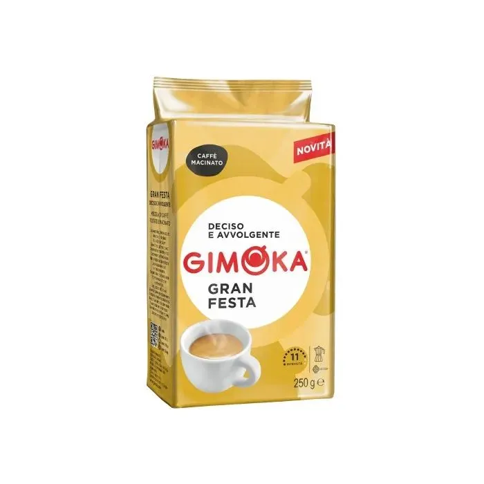 Кава Gimoka GRAN FESTA мелена 250 г (8003012000138)