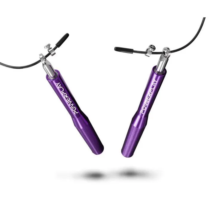 Скакалка PowerPlay 4207 Elite Jump Rope 3m Purple (PP_4207_Purple) зображення 2