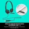 Навушники Logitech H340 USB HEADSET (981-000475) зображення 4