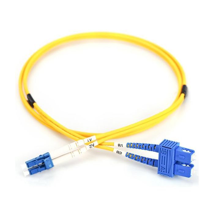Оптический патчкорд Digitus LC/UPC-SC/UPC,9/125,OS2,duplex,2m (DK-2932-02)