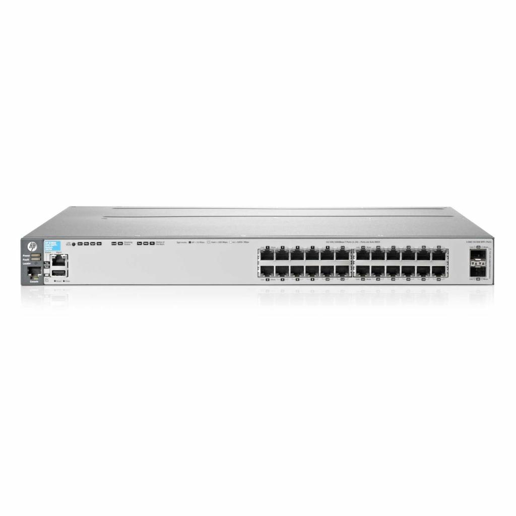 Комутатор мережевий HP 3800-24G-2SFP+ (J9575A)