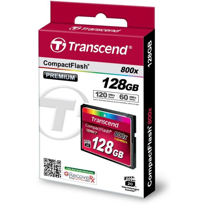 Карта памяти Transcend 4Gb Compact Flash 133x (TS4GCF133) изображение 2