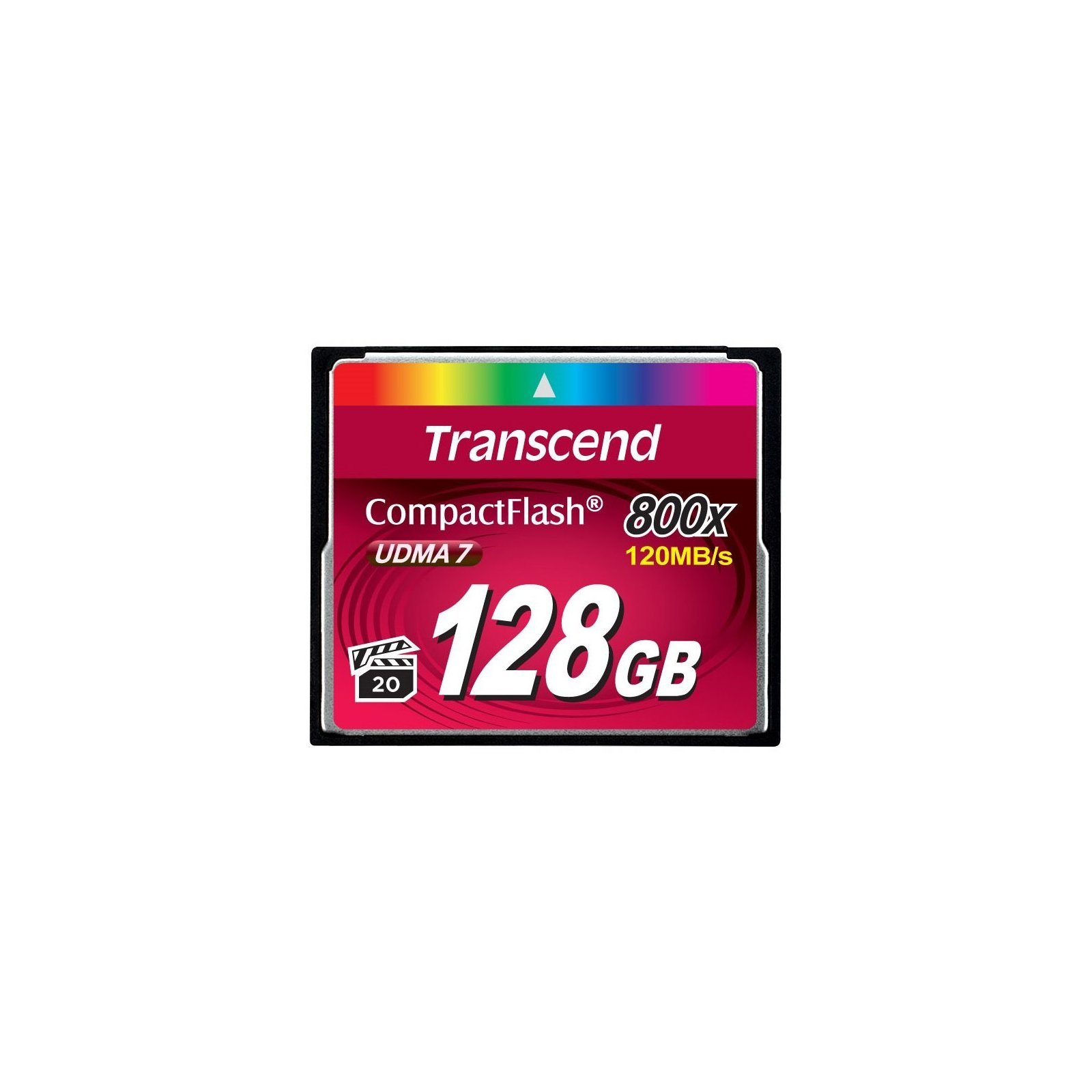 Карта пам'яті Transcend Compact Flash Card 128Gb 800X (TS128GCF800)