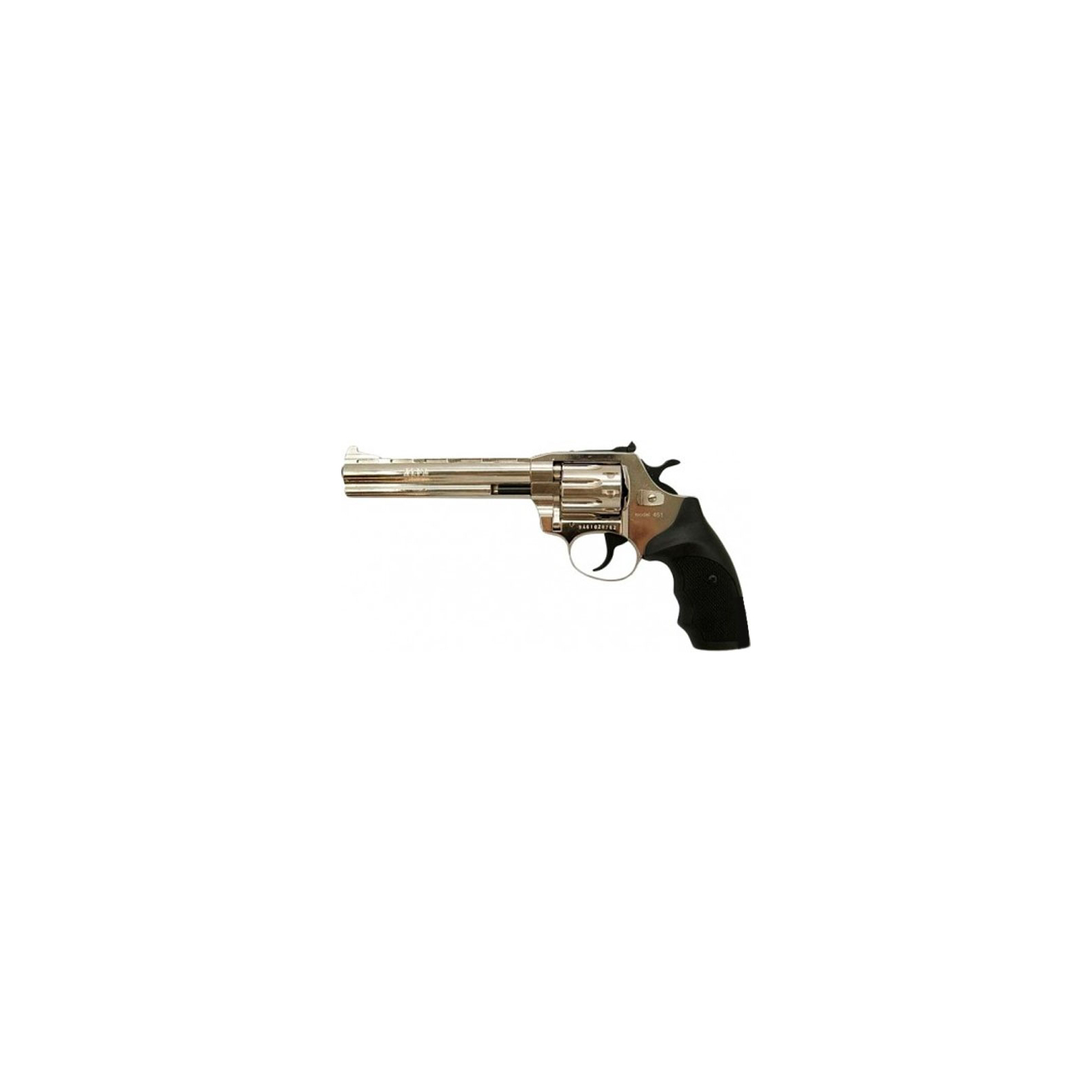 Револьвер под патрон Флобера Alfa 461 (никель, пластик) (144927/13)