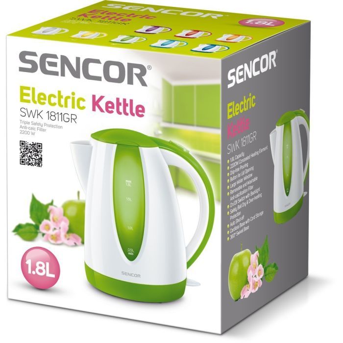 Електрочайник Sencor SWK 1811 GR (SWK1811GR) зображення 2