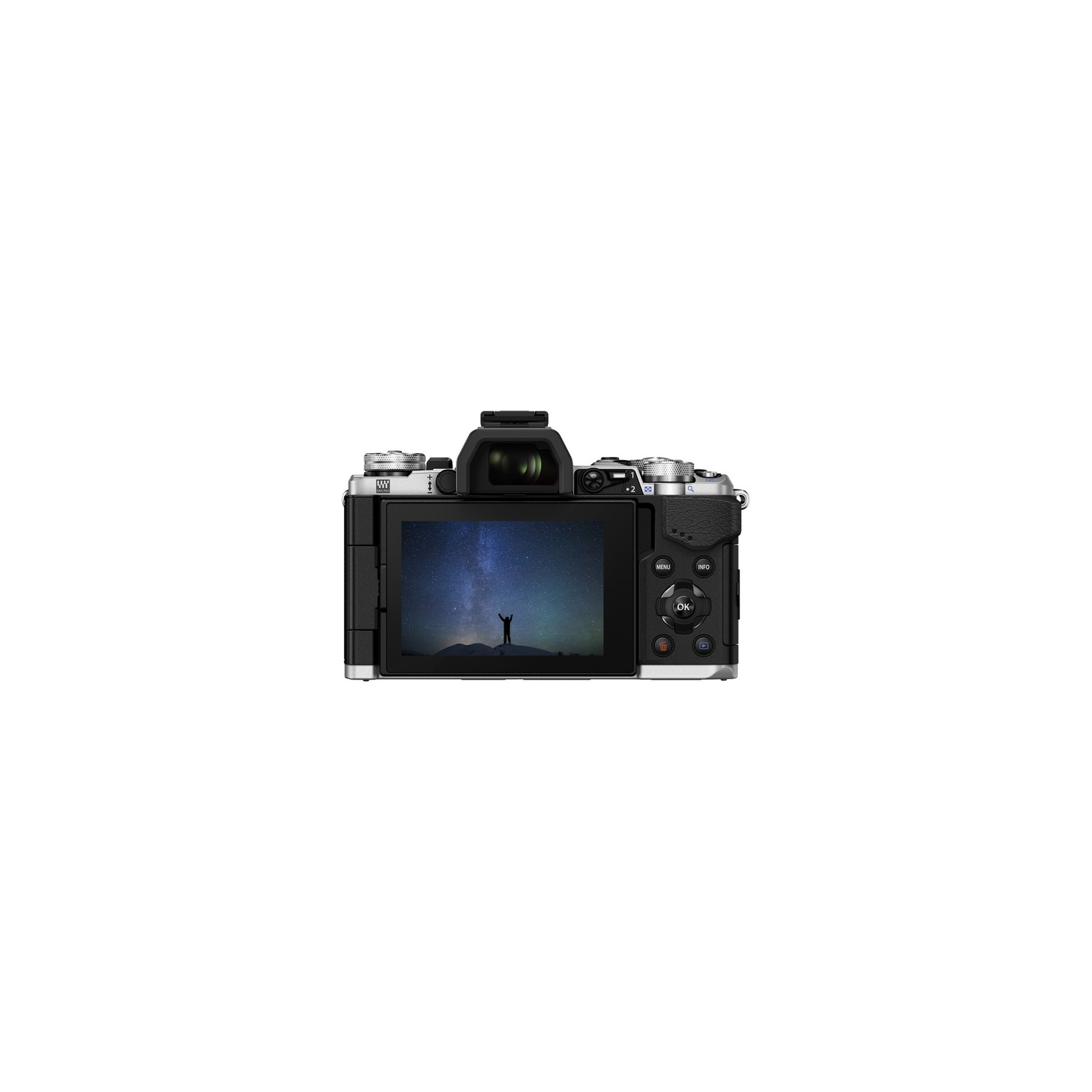 Цифровий фотоапарат Olympus E-M5 mark II Pancake Zoom 14-42 Kit silver/black (V207044SE000) зображення 3