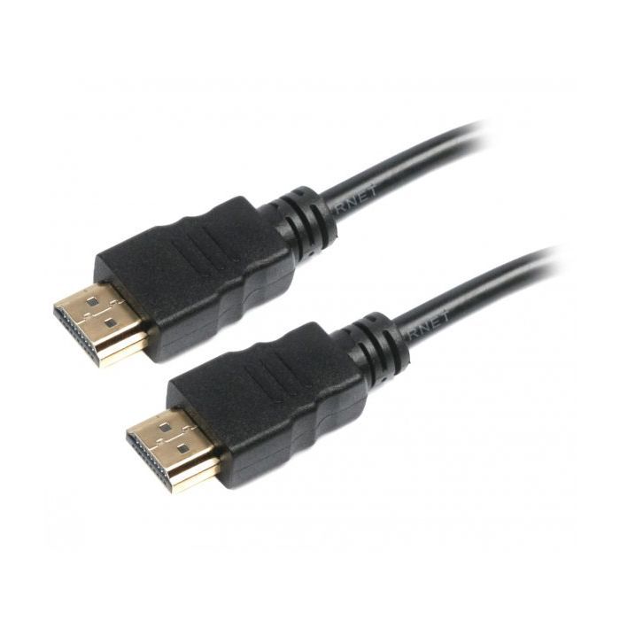 Кабель мультимедийный HDMI to HDMI 1.0m Maxxter (V-HDMI4-1M)