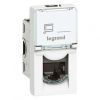 Компьютерная розетка Legrand Розетка компьютерная MOSAIC RJ45 UTP кат.5E LCS, 1 модуль (076551)