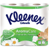 Туалетная бумага Kleenex Cottonelle Aroma Care Ромашка 155 отрывов 3 слоя 4 рулона (5029053541600)