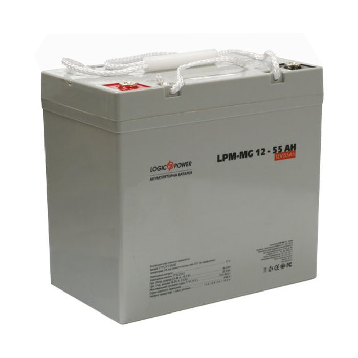 Батарея к ИБП LogicPower LPM MG 12В 55Ач (3873)
