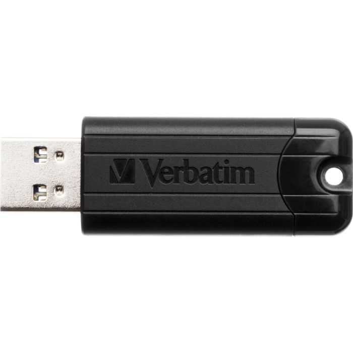 USB флеш накопитель Verbatim 32GB PinStripe Black USB 3.0 (49317) изображение 2