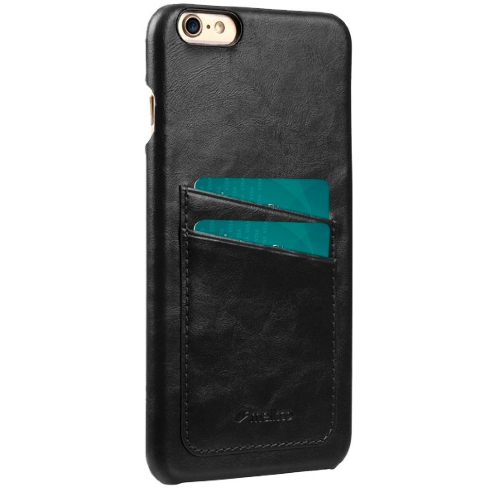 Чохол до мобільного телефона Melkco для iPhone 6 Plus - M PU Leather Dual Card Black (6284980)