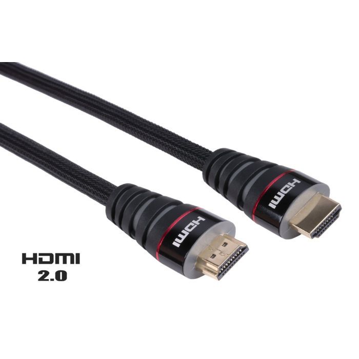 Кабель мультимедийный HDMI M to HDMI M 3.0m Vinga (HDMI01-3.0)
