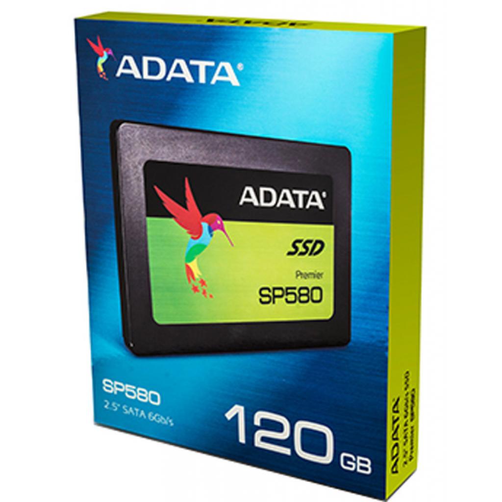Накопичувач SSD 2.5" 120GB ADATA (ASP580SS3-120GM-C) зображення 3