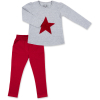 Набор детской одежды Breeze с объемной аппликацией (8401-104G-gray)
