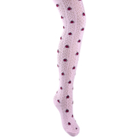 Колготки детские Bross с божьими коровками розовые (12194-5-7G-pink)