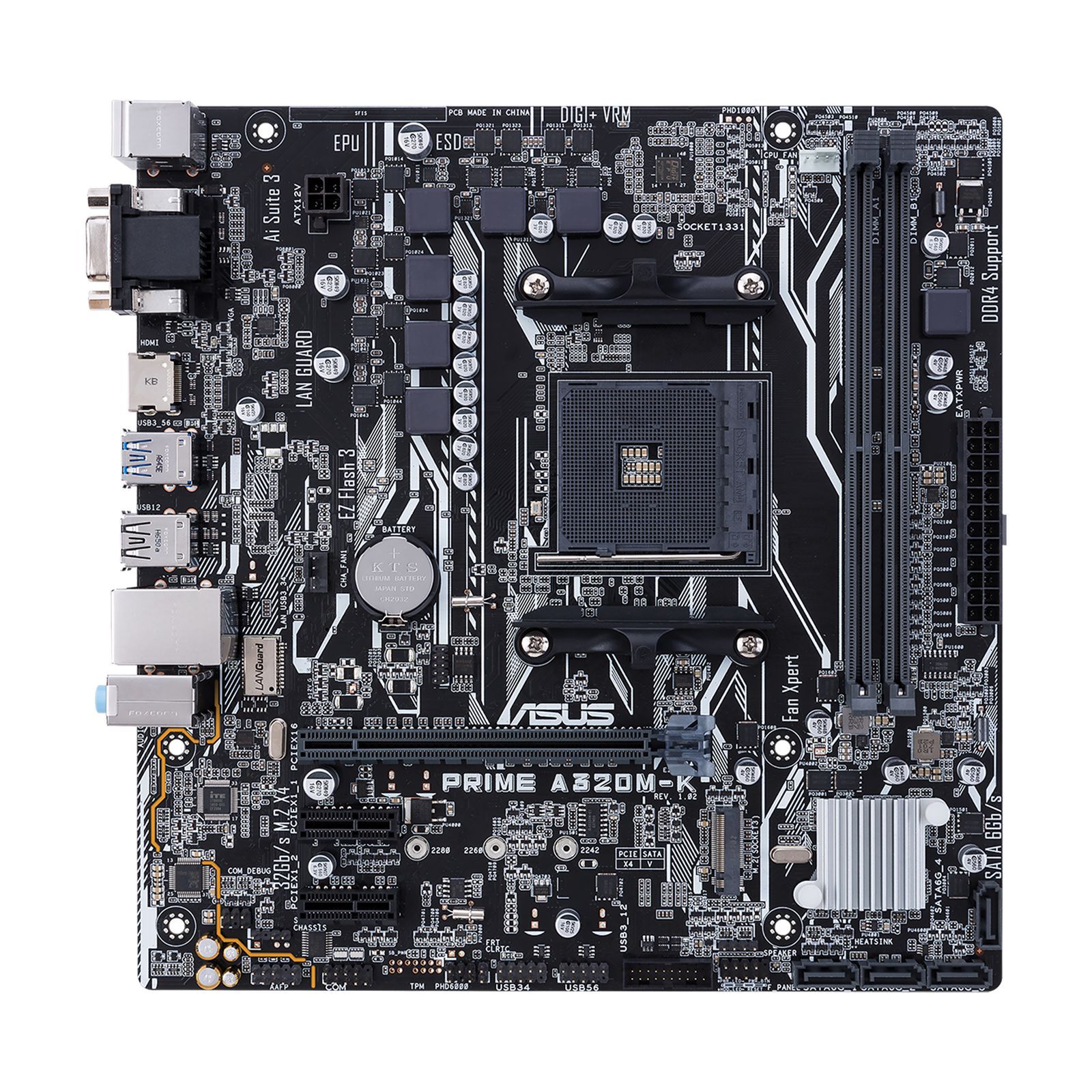 ᐈ Купить материнскую плату ASUS PRIME A320M-K в Киеве и Украине
