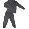 Спортивний костюм дитячий Breeze на блискавці меланжевий (9482-134B-black) зображення 4
