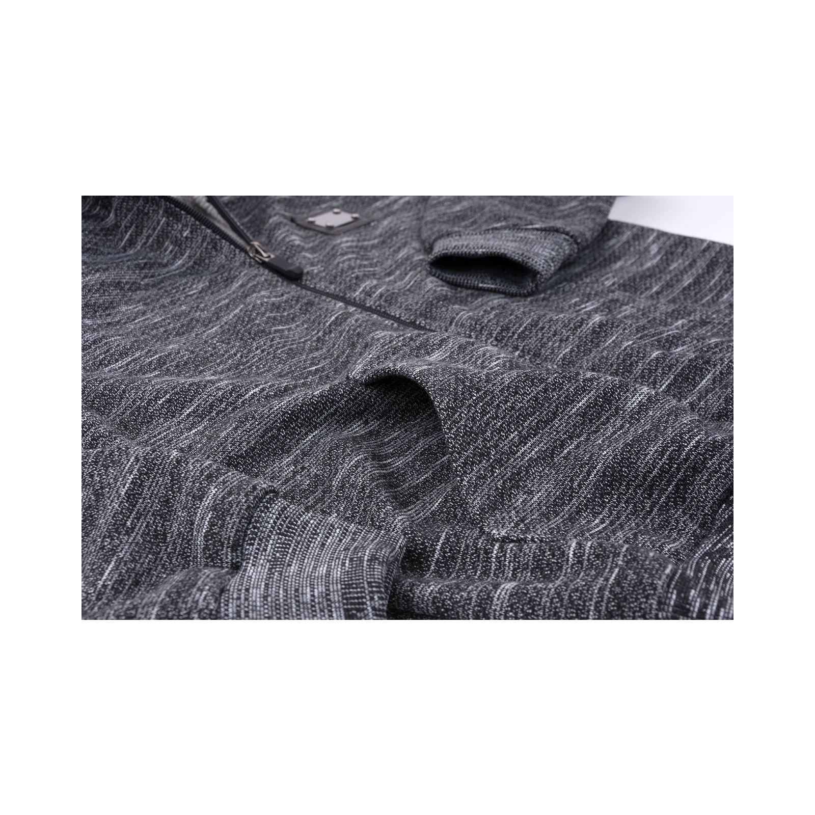 Спортивний костюм Breeze на блискавці меланжевий (9482-134B-black) зображення 8