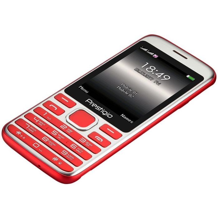 Мобильный телефон Prestigio 1281 Duo Red (PFP1281DUORED) изображение 6