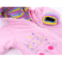 Человечек детский Интеркидс "Cool cat" (910-74G-pink) изображение 4