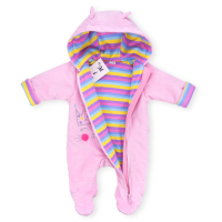 Человечек детский Интеркидс "Cool cat" (910-74G-pink) изображение 5