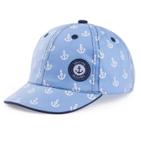 Кепка детская Kitti с якорями (Y8110-2-48B-blue)