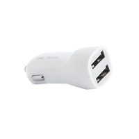 Зарядное устройство Florence 2*USB, 2.1A white (CC21-2USBWH)