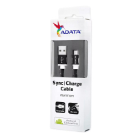 Дата кабель USB 2.0 AM to Micro 5P 1.0m Black ADATA (AMUCAL-100CMK-CBK) изображение 4