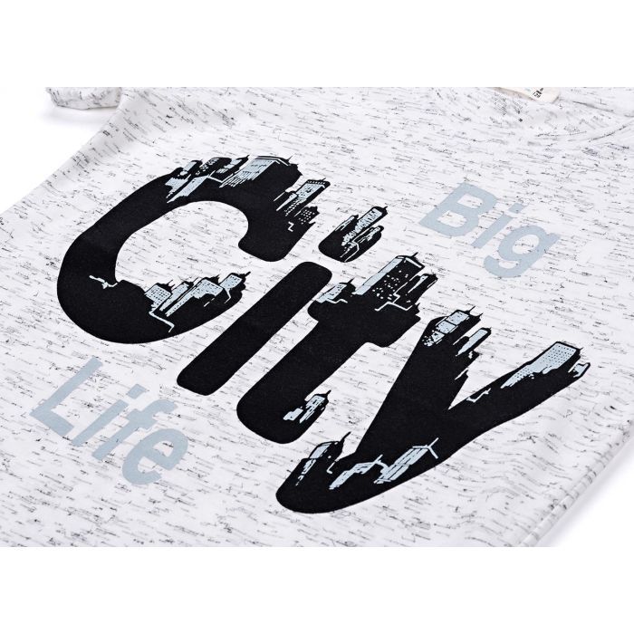 Футболка дитяча Breeze "BIG CITY LIFE" (11129-134B-gray) зображення 4