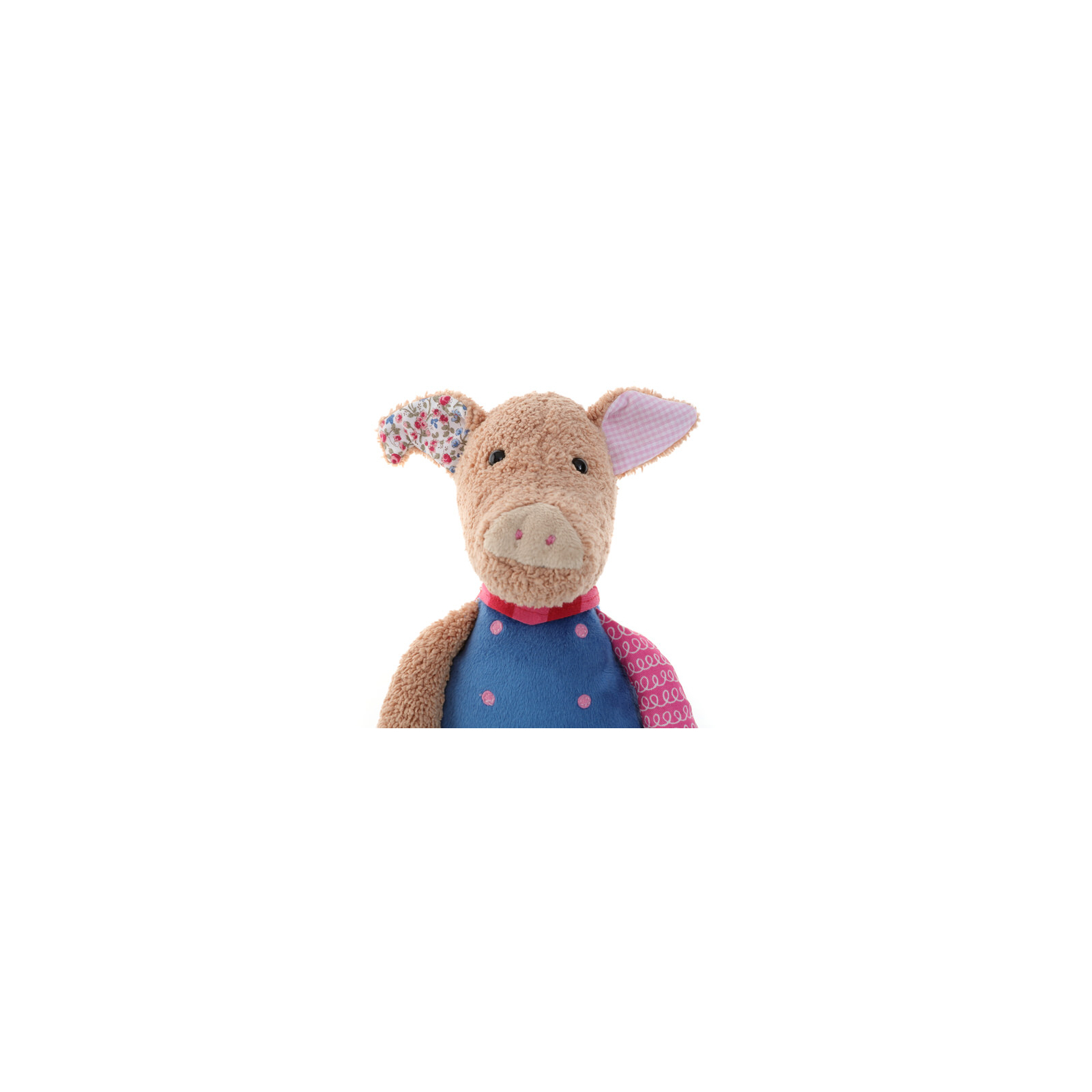 М'яка іграшка Sigikid Patchwork Sweety Свинка 31 см (38708SK) зображення 11