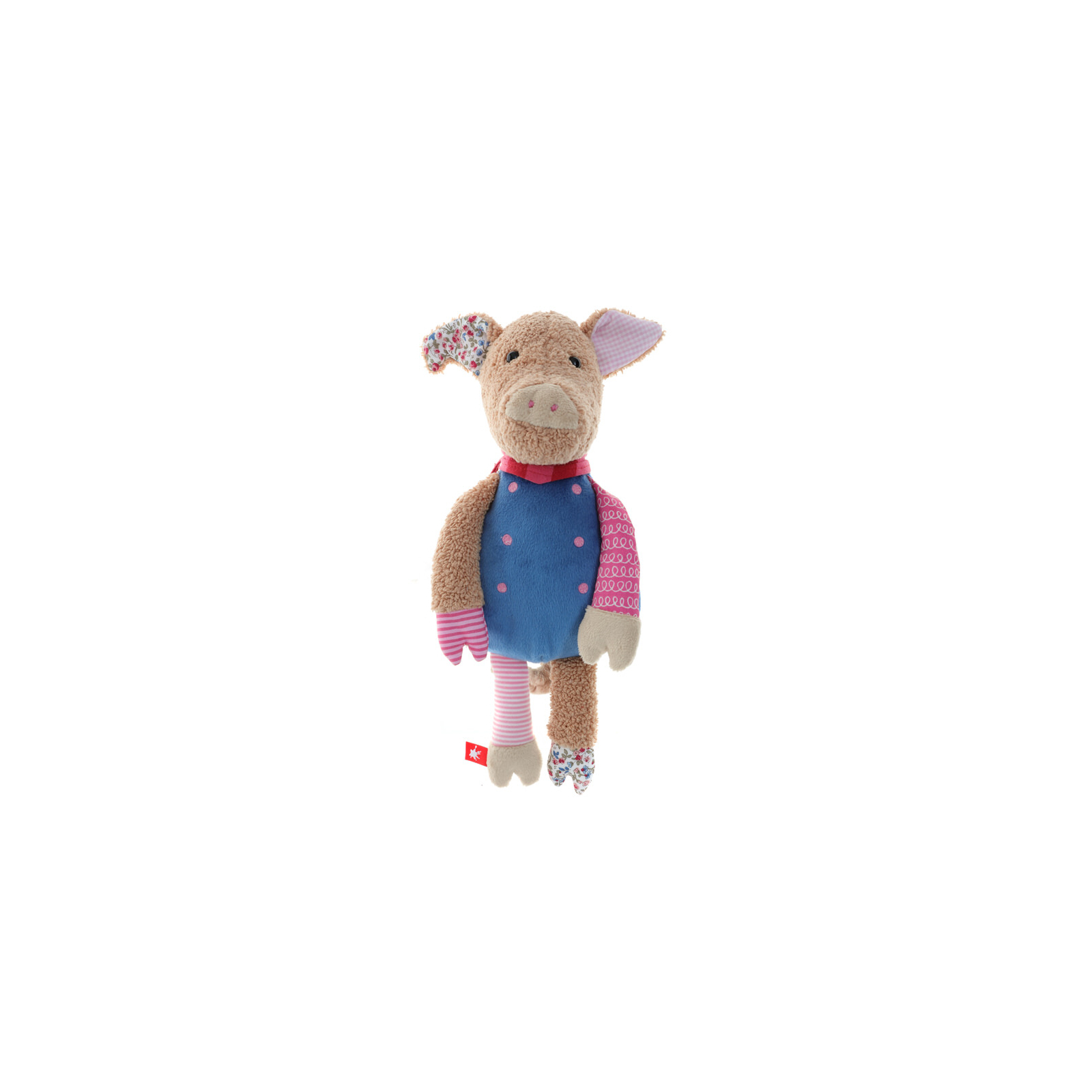 М'яка іграшка Sigikid Patchwork Sweety Свинка 31 см (38708SK) зображення 9