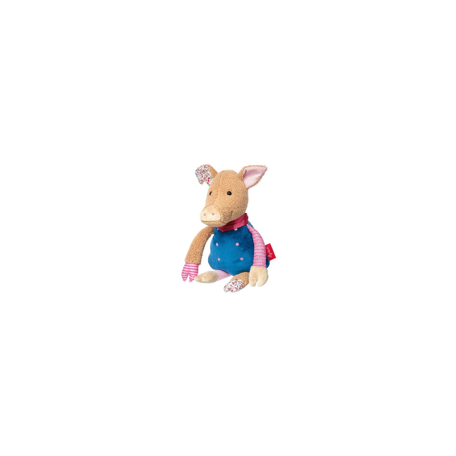 М'яка іграшка Sigikid Patchwork Sweety Свинка 31 см (38708SK)