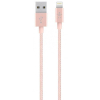Дата кабель USB 2.0 AM to Lightning 1.2m MIXIT PREMIUM METALLIC rose gld Belkin (F8J144BT04-C00)