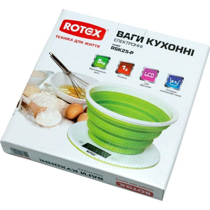 Весы кухонные Rotex RSK25-P изображение 2