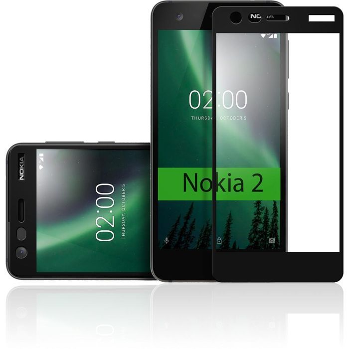 Скло захисне Vinga для Nokia 2 Black (VTPGS-N2B) зображення 4