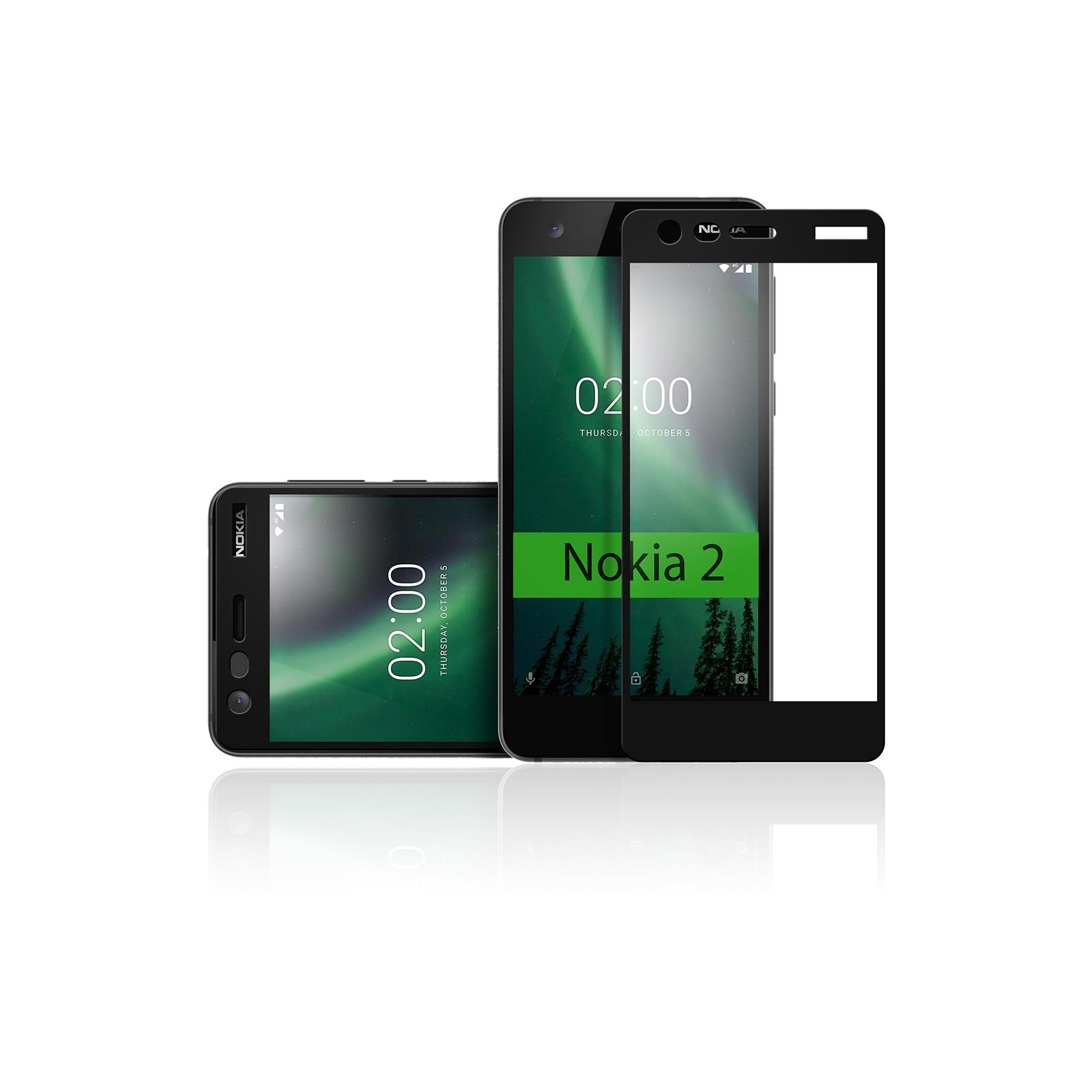 Скло захисне Vinga для Nokia 2 Black (VTPGS-N2B) зображення 4
