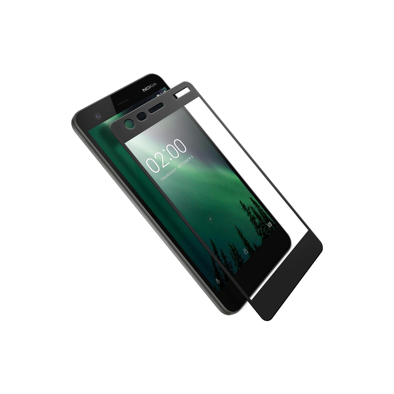 Скло захисне Vinga для Nokia 2 Black (VTPGS-N2B) зображення 7