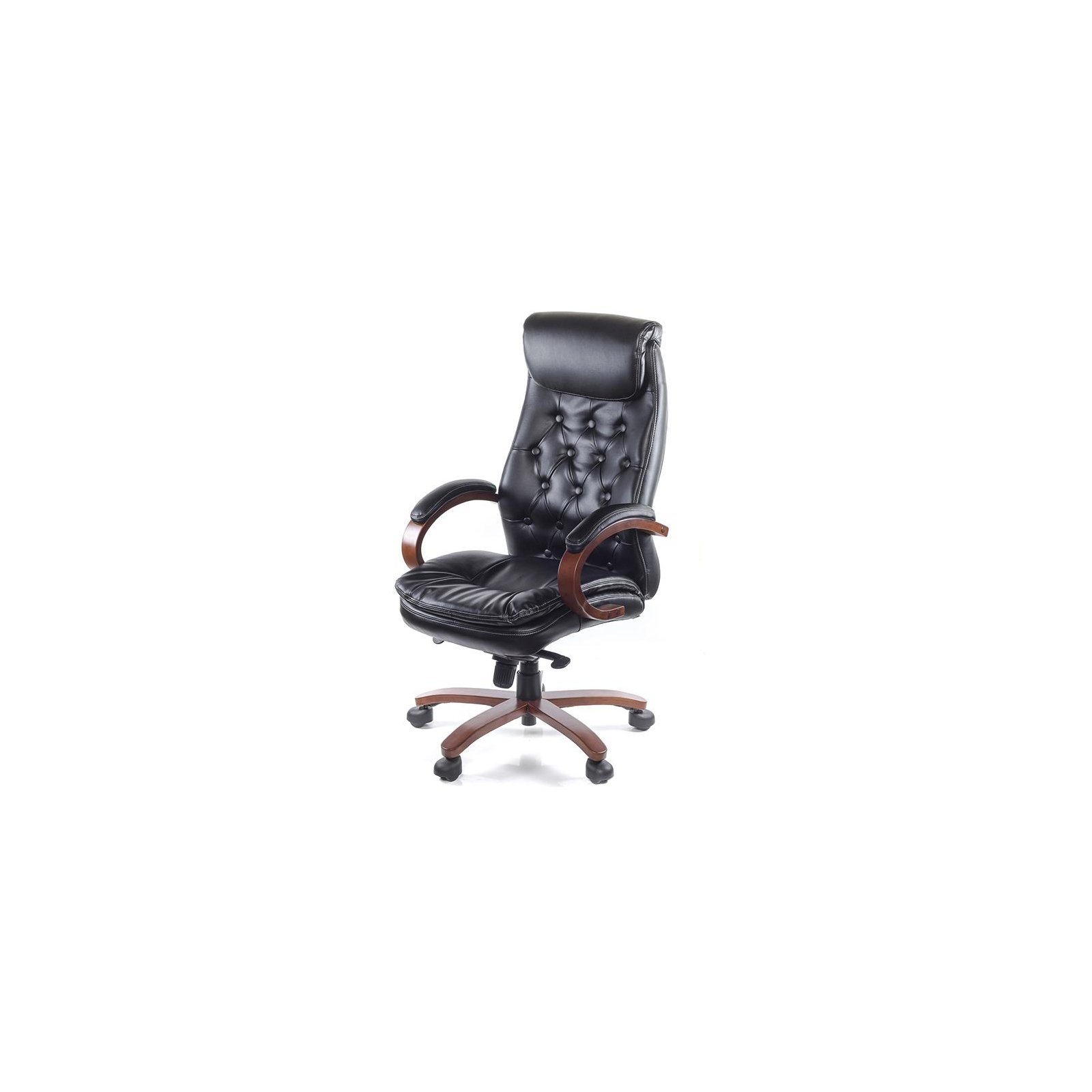 Офисное кресло Аклас Лацио EX MB Черное (07830)