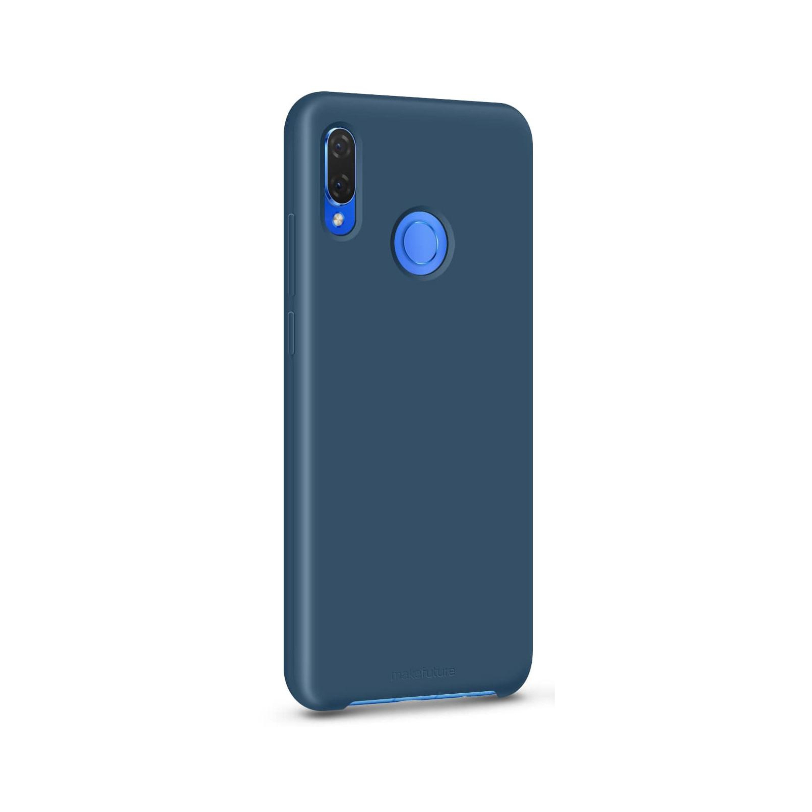 Чохол до мобільного телефона MakeFuture Silicone Case Huawei P Smart Plus Blue (MCS-HUPSPBL) зображення 3