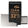 USB флеш накопичувач Team 32GB M181 Black USB 3.1/Type-C (TM181332GB01) зображення 2